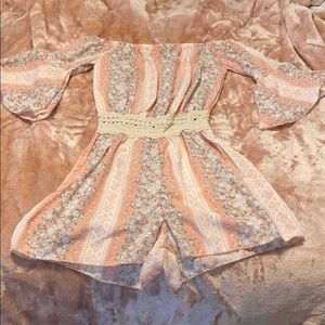NWOT off-shoulder romper